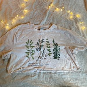 Cottage-Core “Dendrophile” Crop Top